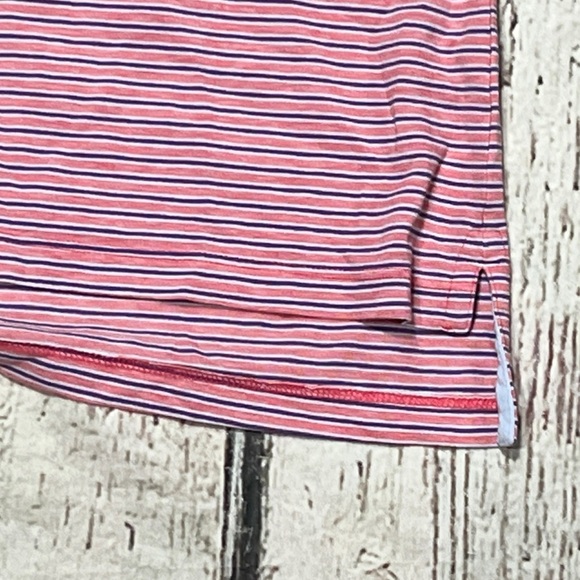 B Draddy Mens Polo Golf Shirt Morristown - Beard School Crimson Preppy - Picture 5 of 6